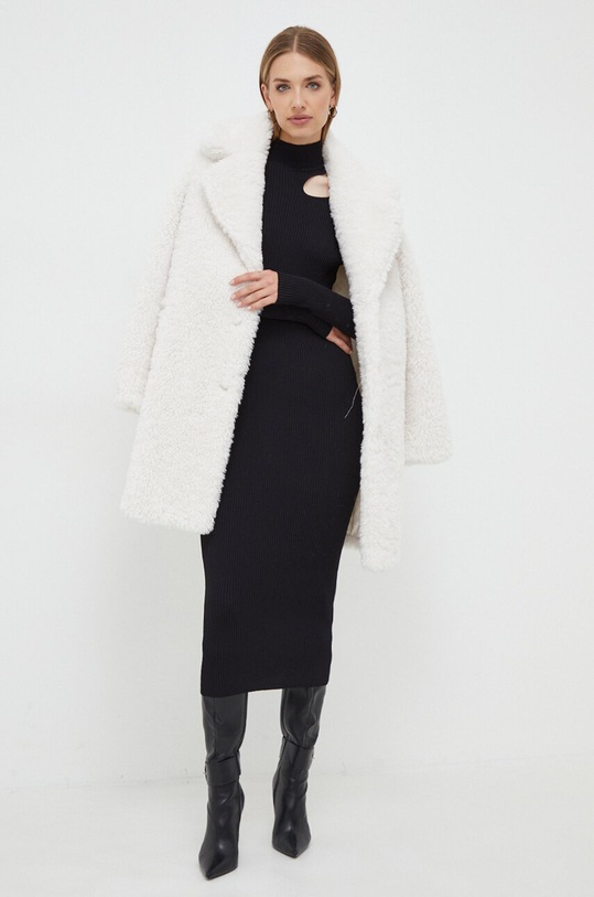 Guess płaszcz W3BL58.WEYQ0 beżowy AW23