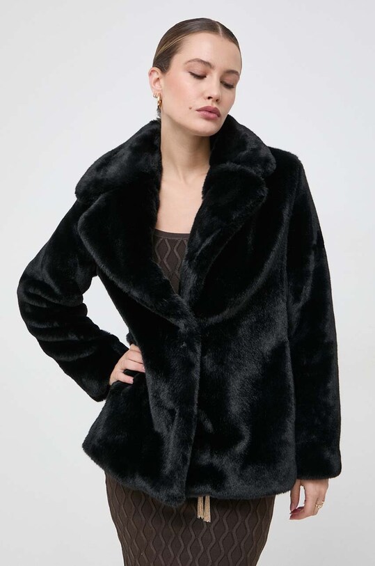Bunda Guess jemné zateplenie čierna W3BL57.WFSI0