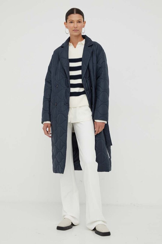 Marc O'Polo kurtka 308104571101 granatowy AW23