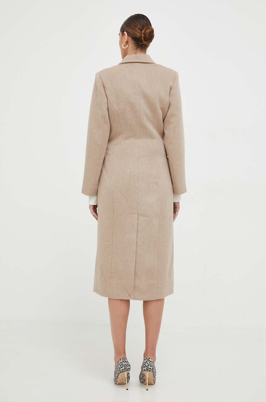 Îmbrăcăminte Notes du Nord palton de lana 13311 bej