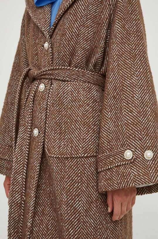 Пальто с примесью шерсти Custommade 999511879
