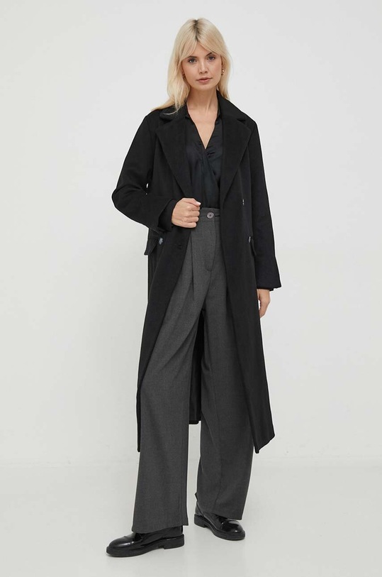 Pepe Jeans cappotto in lana MADISON PL402254.999 nero AW23