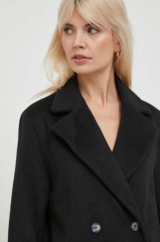 Pepe Jeans palton de lana MADISON negru PL402254.999