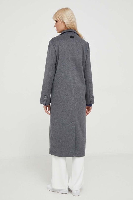 Abbigliamento Pepe Jeans cappotto in lana Madison PL402254.975 grigio