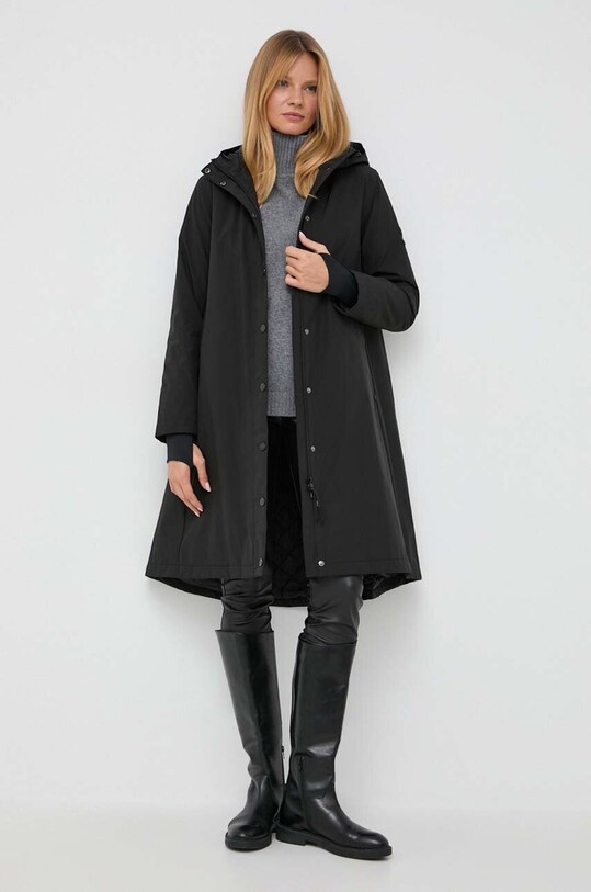 Μπουφάν Max Mara Leisure 2334960136600 μαύρο AW23