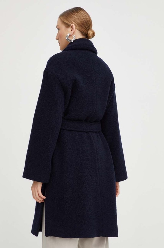 Ρούχα Μάλλινο παλτό Max Mara Leisure 2339060136600 σκούρο μπλε