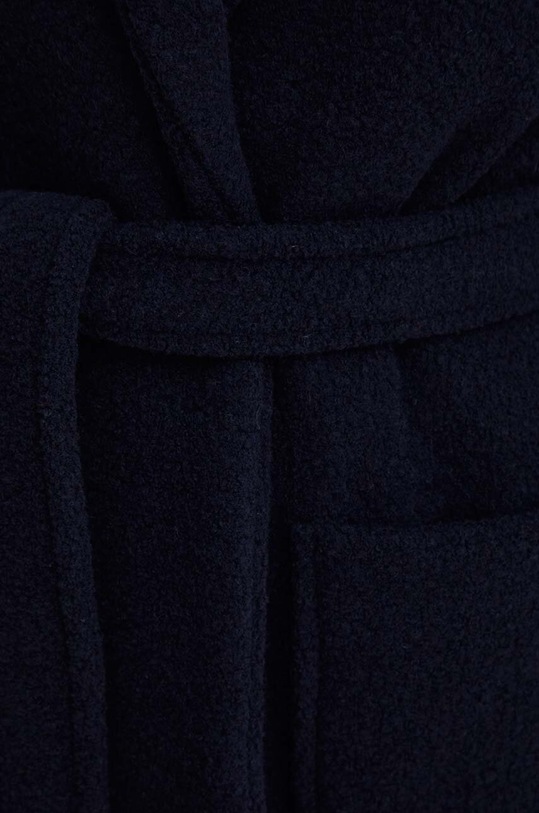 Μάλλινο παλτό Max Mara Leisure 2339060136600 σκούρο μπλε