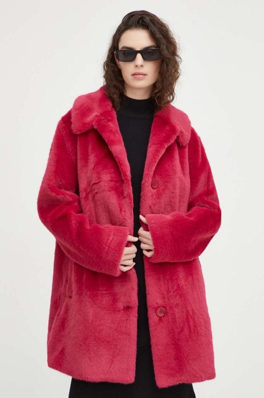 PS Paul Smith płaszcz różowy W2R.243C.L31094