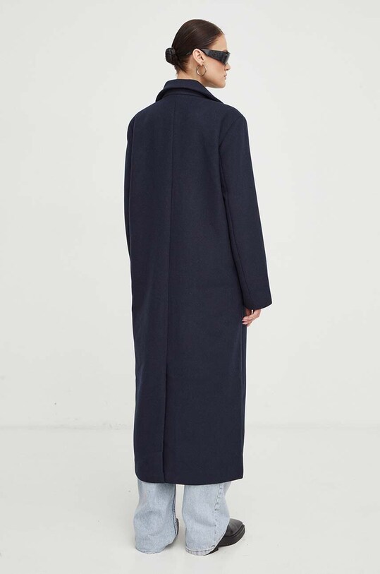 Oblečení Kabát s příměsí vlny Résumé 19321057 námořnická modř