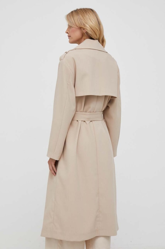 Odzież Sisley płaszcz 2MT4LN02N.3A6 beżowy