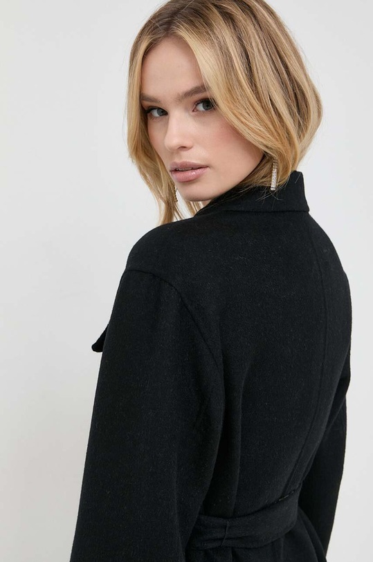 BOSS palton de lana 50499811 negru