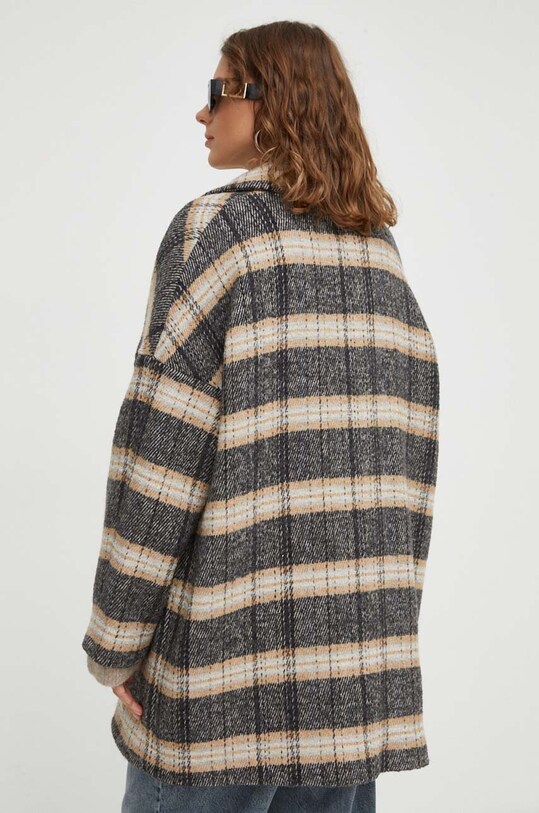 Oblečenie Kabát s prímesou vlny BA&SH 1H23HOLF viacfarebná