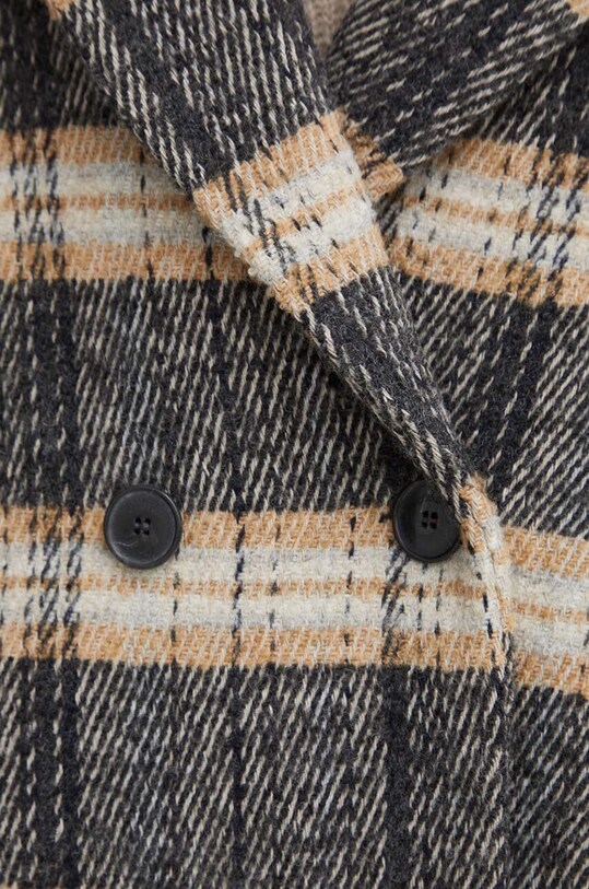 Kabát s prímesou vlny BA&SH 1H23HOLF viacfarebná