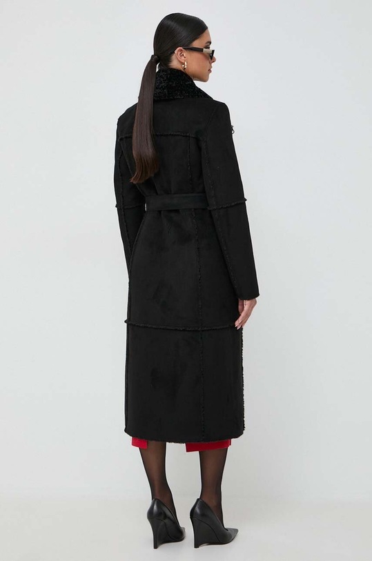 Odzież Patrizia Pepe płaszcz 2O0087.E012 czarny