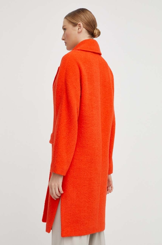 Oblečení Vlněný kabát Patrizia Pepe 2O0106.A362 oranžová