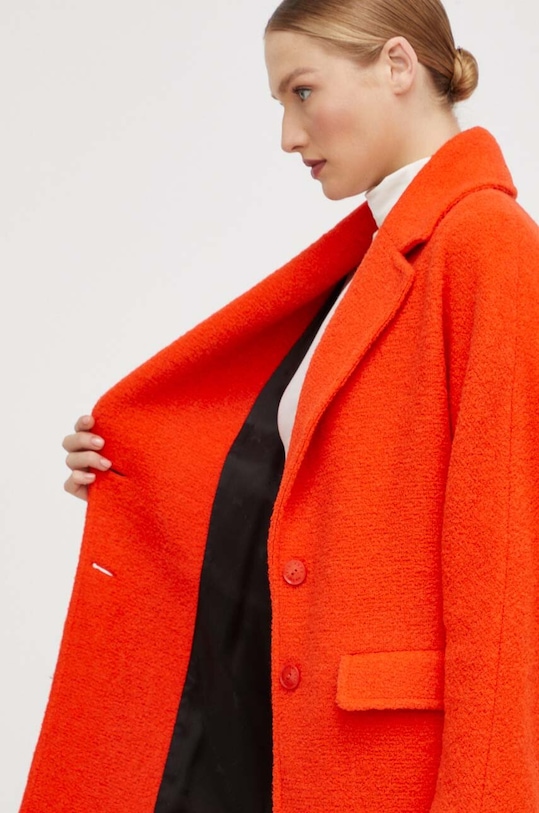 Vlněný kabát Patrizia Pepe 2O0106.A362