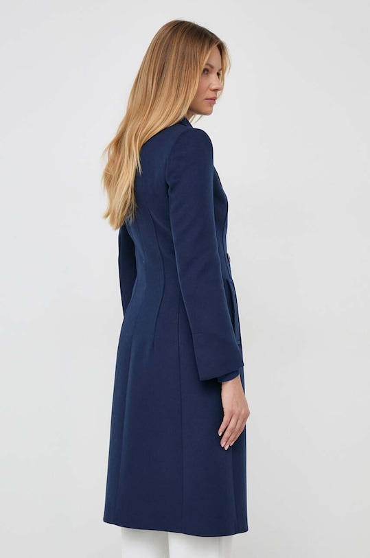 Abbigliamento Patrizia Pepe cappotto in lana 2O0118.A171 blu navy