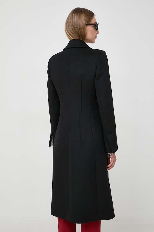 Ρούχα Μάλλινο παλτό Patrizia Pepe 2O0118.A171 μαύρο