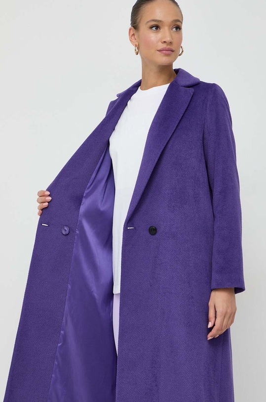 Twinset płaszcz z domieszką wełny 232TT2260
