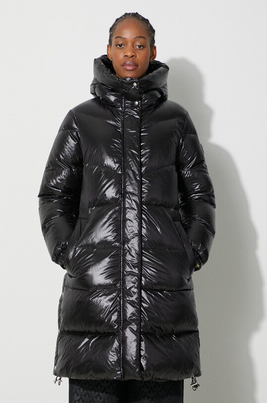 Páperová bunda Woolrich čierna CFWWOU0926FRUT3085