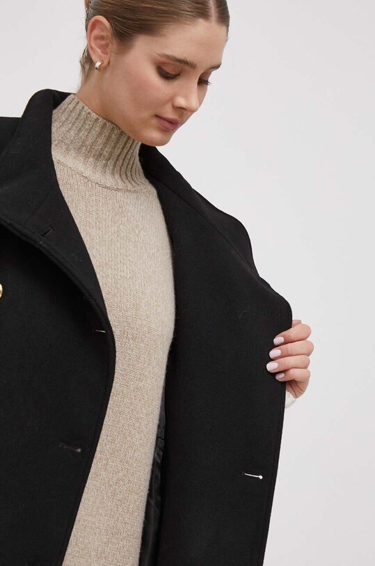 Dkny płaszcz wełniany DL3MWN57