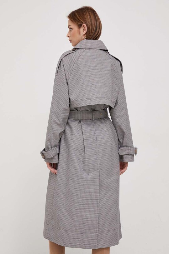 Odzież Barbour trencz Marie Check Showerproof LSP0119 szary