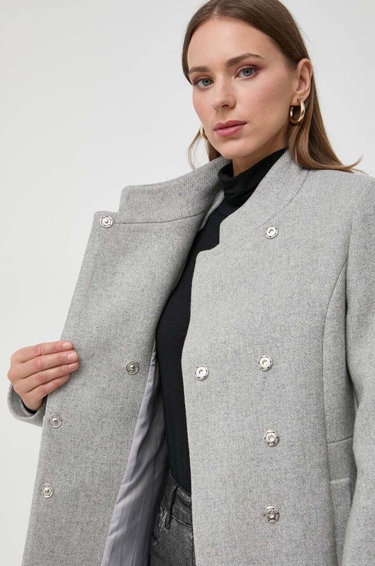 Morgan płaszcz wełniany GALET.GRIS.CLAIR