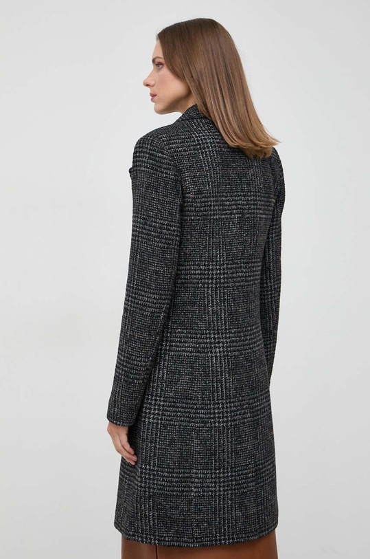 Odzież Morgan płaszcz z domieszką wełny GIMAT.GRIS.ANTHRACITE szary