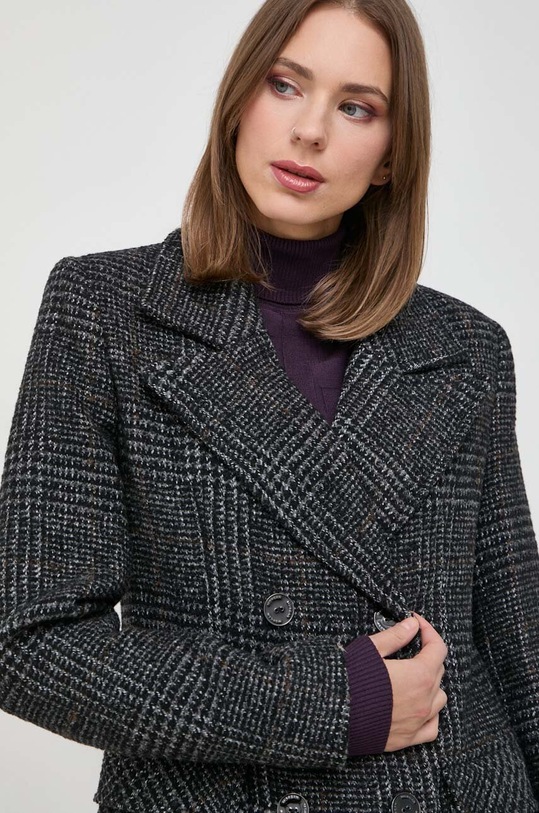 Morgan płaszcz z domieszką wełny szary GIMAT.GRIS.ANTHRACITE