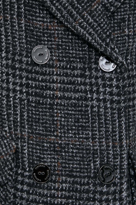 Morgan płaszcz z domieszką wełny GIMAT.GRIS.ANTHRACITE szary