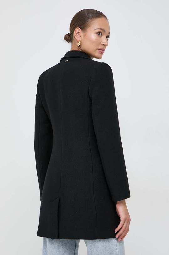 Odzież Morgan płaszcz wełniany GDALI.NOIR czarny