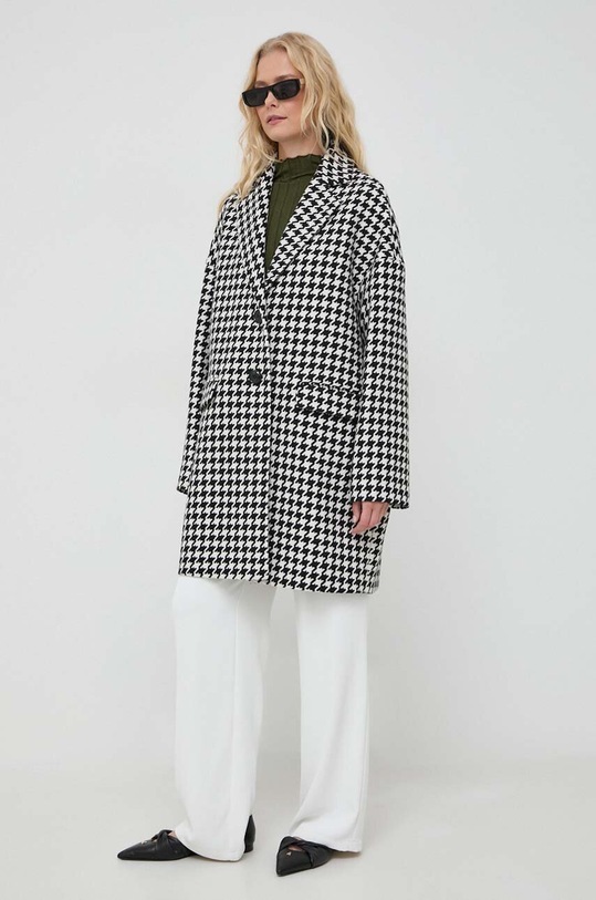 Kabát s prímesou vlny MAX&Co. 70140723 čierna AW23