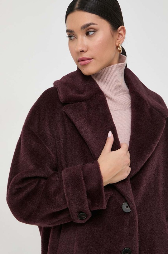 Marella płaszcz wełniany bordowy 2330161536200