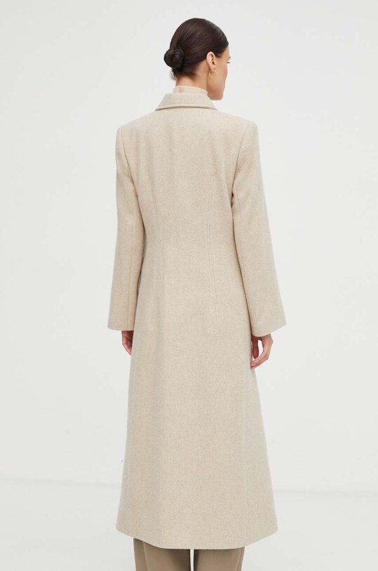 Îmbrăcăminte By Malene Birger palton de lana Q71860001 bej