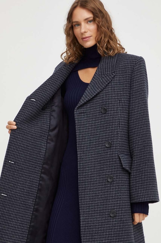 Vlněný kabát By Malene Birger Q72024005