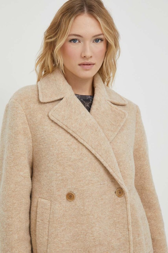Joop! cappotto con aggiunta di lana beige 30039358