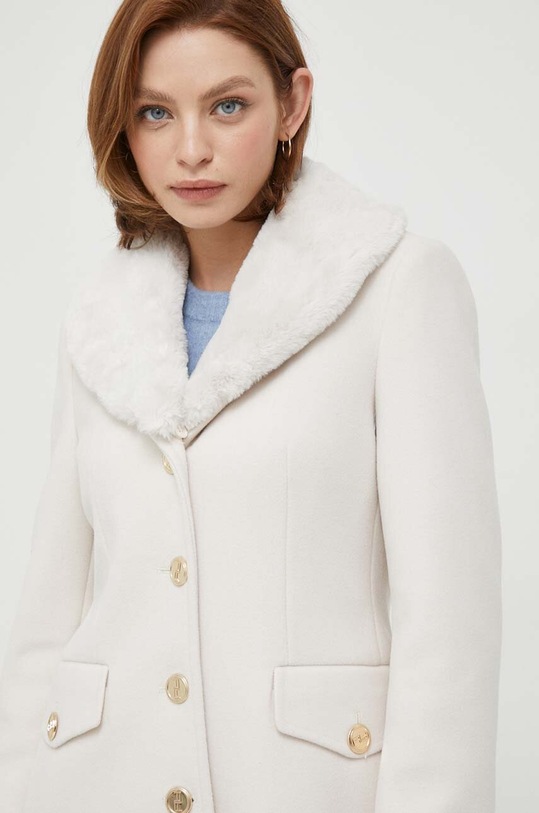 Artigli cappotto beige AK37498.PANNA