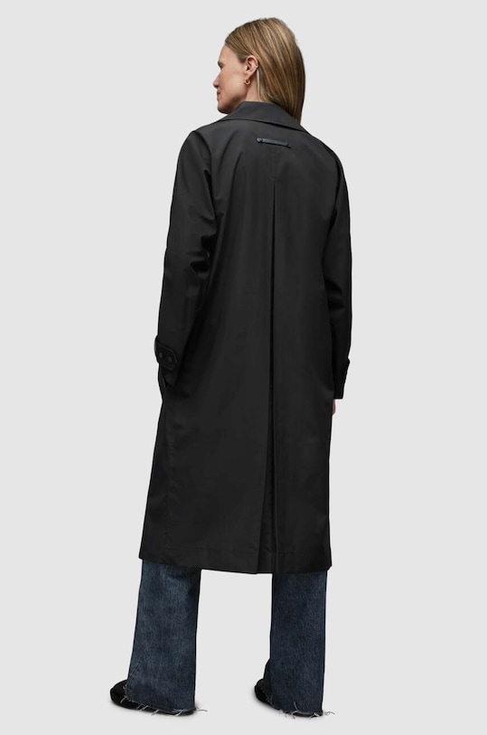 AllSaints trencz WO020Z ASHTINA TRENCH WO020Z czarny AW23