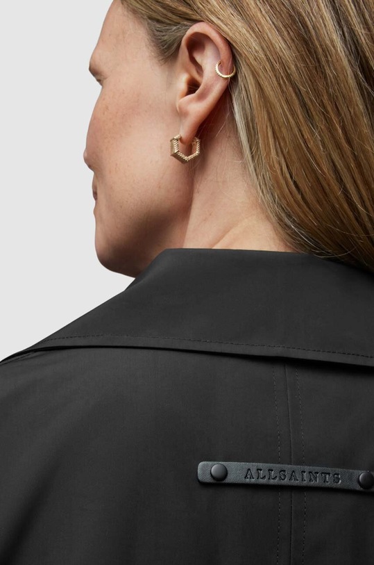 Odzież AllSaints trencz WO020Z ASHTINA TRENCH WO020Z czarny