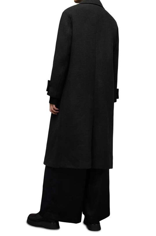 Odzież AllSaints płaszcz WO016Z MABEL COAT WO016Z czarny
