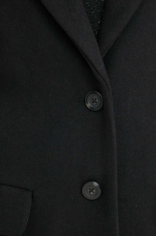 Abercrombie & Fitch geaca din amestec de lana KI144.3303.900 negru