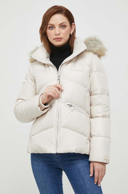 Calvin Klein piumino foderato beige K20K207070
