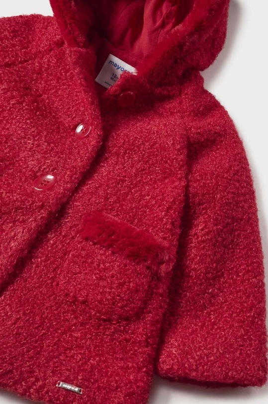 DÍVKA Dětský kabátek Mayoral 2416.4B.Baby.9BYX červená