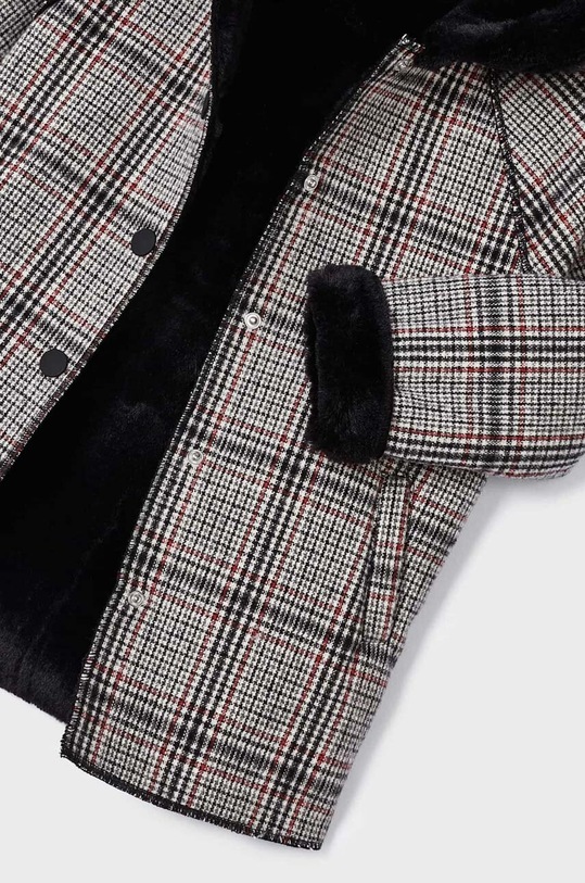 DÍVKA Dětský kabát s příměsí vlny Mayoral 4408.6H.Mini.9BYX černá