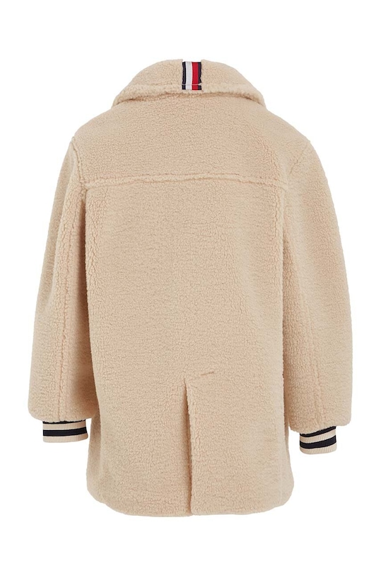 Dziewczynka Tommy Hilfiger płaszcz dziecięcy KG0KG07544.128.176.9BYX beżowy