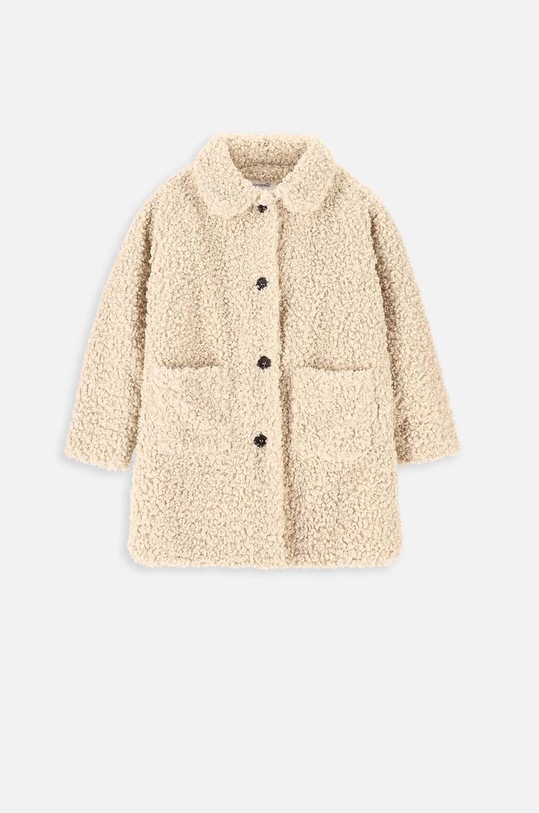 Detský kabát Coccodrillo ZC3153101OGK béžová AW23