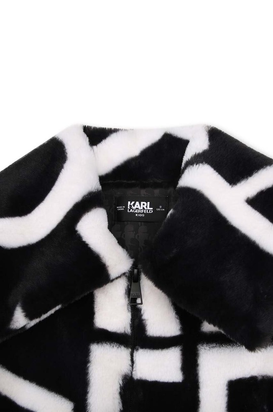 Dziewczynka Karl Lagerfeld płaszcz dziecięcy Z16168.162.174 czarny