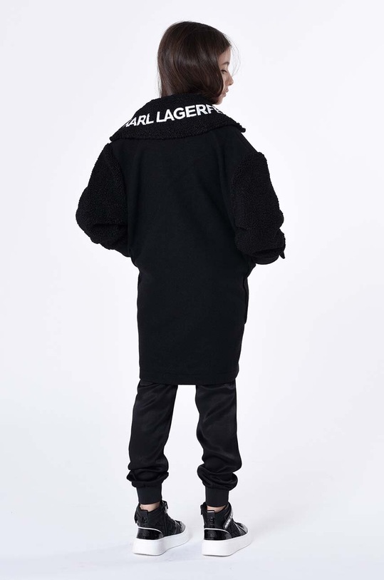 Karl Lagerfeld płaszcz dziecięcy Z16169.126.150 czarny