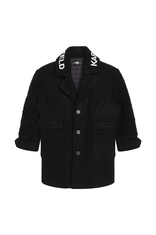 Karl Lagerfeld płaszcz dziecięcy Z16169.162.174 czarny AW23