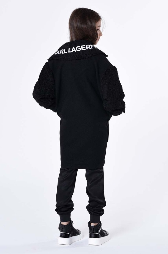 Karl Lagerfeld płaszcz dziecięcy Z16169.162.174 czarny